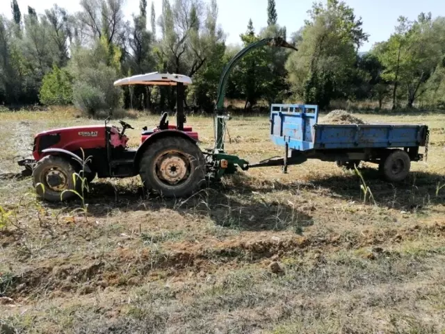 Fethiye'de kolunu silaj makinesine kaptıran kişi ağır ...