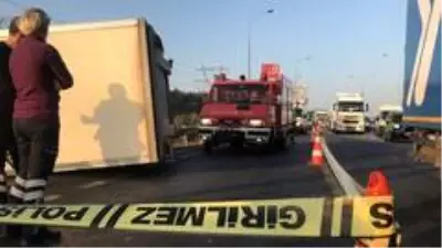 Son dakika haber! Kontrolden çıkan kamyon 100 metre sürüklenip bariyerlere çarptı: 1 ölü Son dakika haber! Kontrolden çıkan kamyon 100 metre sürüklenip bariyerlere çarptı: 1 ölü