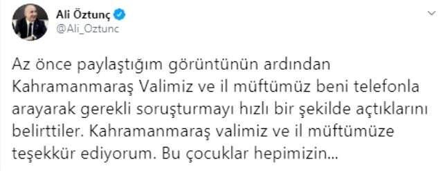 Kur'an kursunda çocuğa şiddet görüntüleriyle ilgili soruşturma başlatıldı Kur'an kursunda çocuğa şiddet görüntüleriyle ilgili soruşturma başlatıldı