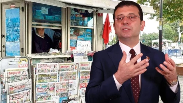 Yapılan yüzde 500 zamla zora giren gazete bayileri İmamoğlu'na çağrı yaptı: Bu karardan dön başkan