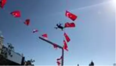 Beyoğlu'nda drone destekli Kovid-19 denetimi Beyoğlu'nda drone destekli Kovid-19 denetimi