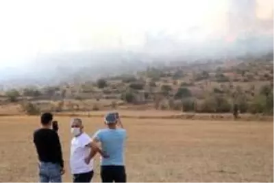 Bolu'da orman yangınına müdahale sürüyor Bolu'da orman yangınına müdahale sürüyor