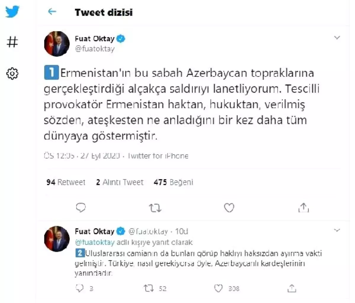 Cumhurbaşkanı Yardımcısı Oktay: Türkiye, Azerbaycanlı kardeşlerinin  yanındadır - Haber