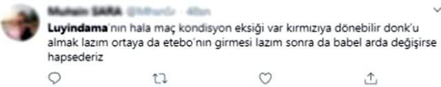 G.Saraylı Luyindama, performansıyla eleştirilerin odağı oldu: Oyundan atılmalıydı G.Saraylı Luyindama, performansıyla eleştirilerin odağı oldu: Oyundan atılmalıydı