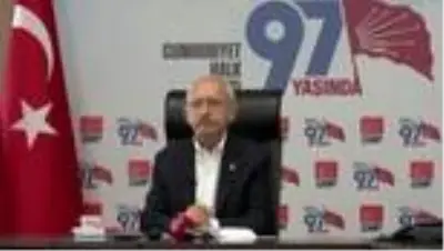 Kılıçdaroğlu, üniversite öğrencileri ile video konferansla bir araya geldi Kılıçdaroğlu, üniversite öğrencileri ile video konferansla bir araya geldi