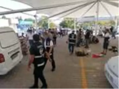 Şanlıurfa'da güvercin pazarında korona denetimi Şanlıurfa'da güvercin pazarında korona denetimi