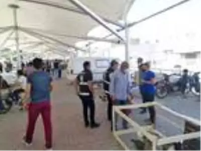 Şanlıurfa'da güvercin pazarında korona denetimi Şanlıurfa'da güvercin pazarında korona denetimi