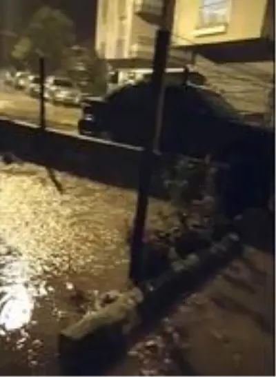 Malkara'da sağanak etkili oldu