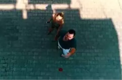 Milli güreşçinin 'drone'li evlilik teklifi turizmci nişanlısını sevince boğdu Milli güreşçinin 'drone'li evlilik teklifi turizmci nişanlısını sevince boğdu