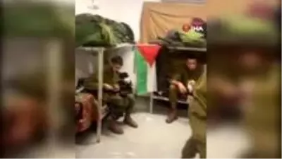 Odasına Filistin bayrağı asan İsrailli asker ordudan atıldı Odasına Filistin bayrağı asan İsrailli asker ordudan atıldı