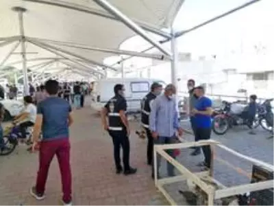 Şanlıurfa'da güvercin pazarında korona denetimi Şanlıurfa'da güvercin pazarında korona denetimi