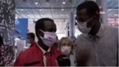 Somalili Guled Abdi Teknofest'te ilgi odağı oldu Somalili Guled Abdi Teknofest'te ilgi odağı oldu