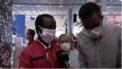 Somalili Guled Abdi Teknofest'te ilgi odağı oldu Somalili Guled Abdi Teknofest'te ilgi odağı oldu