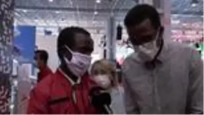 Somalili Guled Abdi Teknofest'te ilgi odağı oldu Somalili Guled Abdi Teknofest'te ilgi odağı oldu