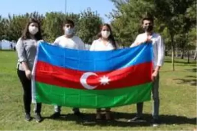 Azerbaycanlı öğrencilerden Ermenistan'a büyük tepki Açıklaması Azerbaycanlı öğrencilerden Ermenistan'a büyük tepki Açıklaması