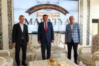 Başkanlardan hep birlikte hizmet temennisi Başkanlardan hep birlikte hizmet temennisi