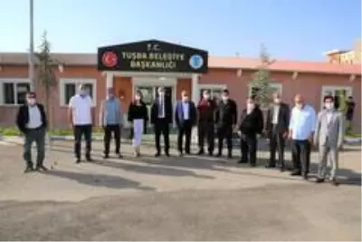 Edremitli muhtarlardan Tuşba Belediyesinin mega projelerine ziyaret Edremitli muhtarlardan Tuşba Belediyesinin mega projelerine ziyaret