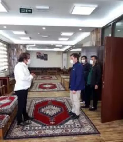 Gençlik ve Spor İl Müdürü Kabakçı Erciyes Kamp Merkezi'ni inceledi Gençlik ve Spor İl Müdürü Kabakçı Erciyes Kamp Merkezi'ni inceledi