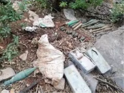 Son dakika haber | Irak kuzeyinde terör örgütü PKK'ya ait malzemeler ele geçirildi Son dakika haber | Irak kuzeyinde terör örgütü PKK'ya ait malzemeler ele geçirildi