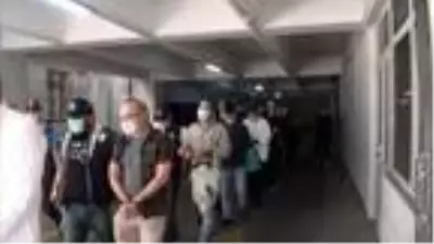 'İsimizler Hareketi' adliyeye sevk edildi 'İsimizler Hareketi' adliyeye sevk edildi