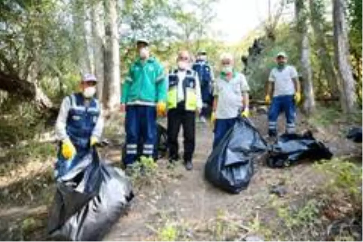Kıbrıs Kanyonu'nda köşe bucak temizlik