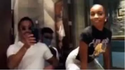 Nusret'e twerk yapan kadının sevgilisi mekanı bastı! O anlar kamerada