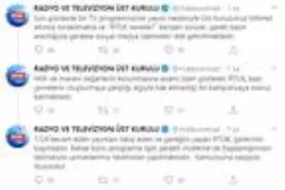 RTÜK'ten tepki çeken programla ilgili açıklama RTÜK'ten tepki çeken programla ilgili açıklama