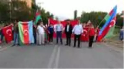 Sınırda Ermenistan protestosu Sınırda Ermenistan protestosu