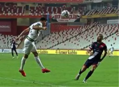Fraport TAV Antalyaspor, Denizlispor'u 1-0 mağlup etti Fraport TAV Antalyaspor, Denizlispor'u 1-0 mağlup etti