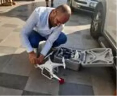 Sürpriz evlilik teklifinde yüzük dronla geldi Sürpriz evlilik teklifinde yüzük dronla geldi