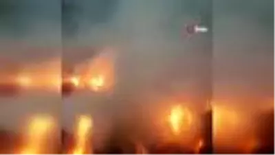 Ahırda başlayıp samanlık ile eve sıçrayan yangın güçlükle söndürüldü Ahırda başlayıp samanlık ile eve sıçrayan yangın güçlükle söndürüldü