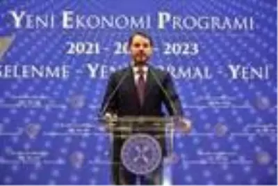 Bakan Albayrak, 'Yeni Ekonomi Paketi'ni açıklıyor (1)