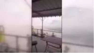 Etkili olan rüzgar, hayatı olumsuz etkiledi Etkili olan rüzgar, hayatı olumsuz etkiledi