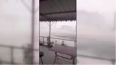 Etkili olan rüzgar, hayatı olumsuz etkiledi Etkili olan rüzgar, hayatı olumsuz etkiledi