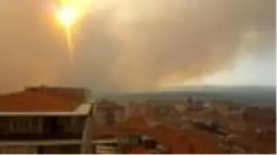 Gördes'te orman yangını Gördes'te orman yangını