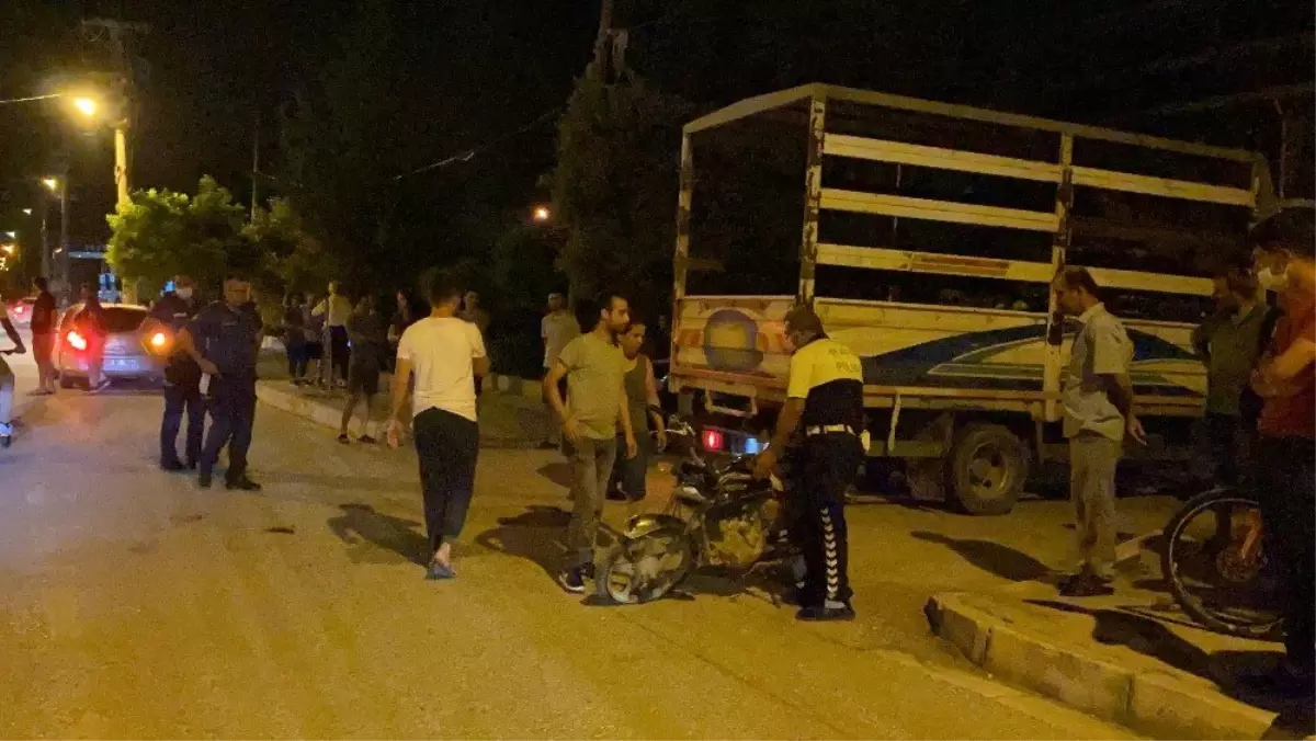 Samandağ�da pikap ile motosiklet çarpıştı 1 yaralı 3. Sayfa