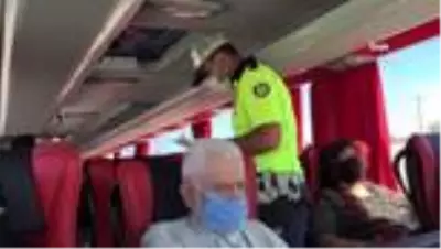 Şehirler arası seyahate HES kodu ve maske kontrolü Şehirler arası seyahate HES kodu ve maske kontrolü