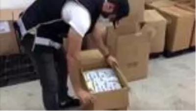 5 ton 470 kilogram sahte bandrollü tütün ele geçirildi 5 ton 470 kilogram sahte bandrollü tütün ele geçirildi