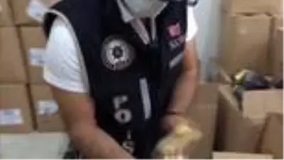 5 ton 470 kilogram sahte bandrollü tütün ele geçirildi 5 ton 470 kilogram sahte bandrollü tütün ele geçirildi