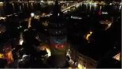 Bursa ve İstanbul'da tarihi semboller Azerbaycan'ın renklerine büründü Bursa ve İstanbul'da tarihi semboller Azerbaycan'ın renklerine büründü