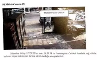 Gülay Uygun'un ölmeden önceki görüntüleri ortaya çıktı Gülay Uygun'un ölmeden önceki görüntüleri ortaya çıktı