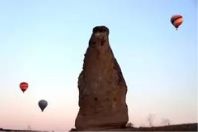 Kapadokya'da balon turları iptal edildi Kapadokya'da balon turları iptal edildi