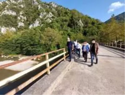 Kaymakam Sağlam, Vali Çakır'a çalışmaları anlattı