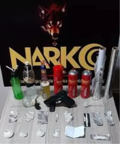 Mustafakemalpaşa'da narkotik operasyonu Mustafakemalpaşa'da narkotik operasyonu