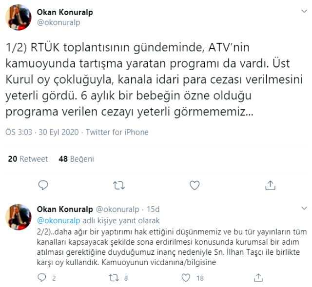 RTÜK, Esra Erol'un programındaki yasak aşk olayının ardından ATV'ye idari para cezası verdi