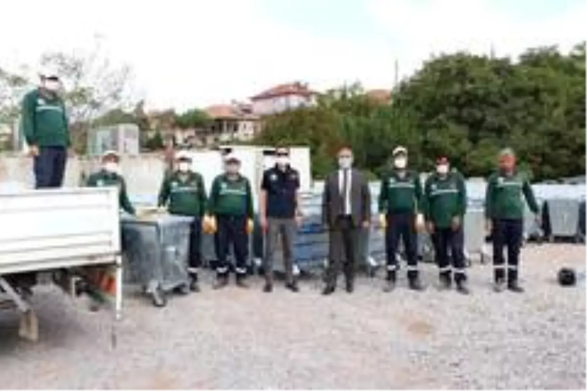 Yahşihan'da çöp konteynerleri yenilendi