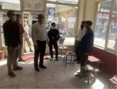Bahçesaray'da korona virüs denetimleri Bahçesaray'da korona virüs denetimleri