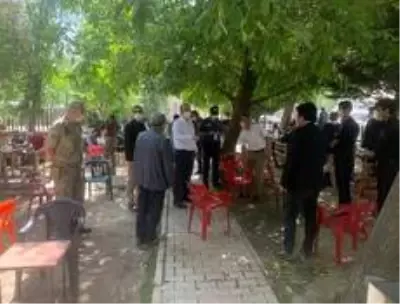 Bahçesaray'da korona virüs denetimleri Bahçesaray'da korona virüs denetimleri