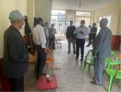 Bahçesaray'da korona virüs denetimleri Bahçesaray'da korona virüs denetimleri
