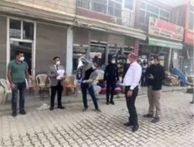 Bahçesaray'da korona virüs denetimleri Bahçesaray'da korona virüs denetimleri